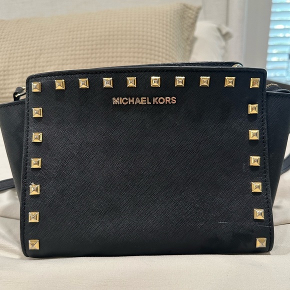 Michael Kors Studded Crossbody Bag - Picture 3 of 8